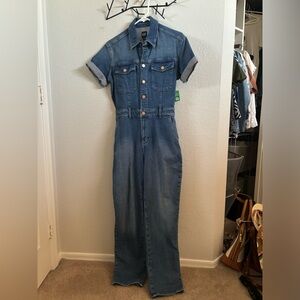 NWT Gap Denim Jumpsuit
